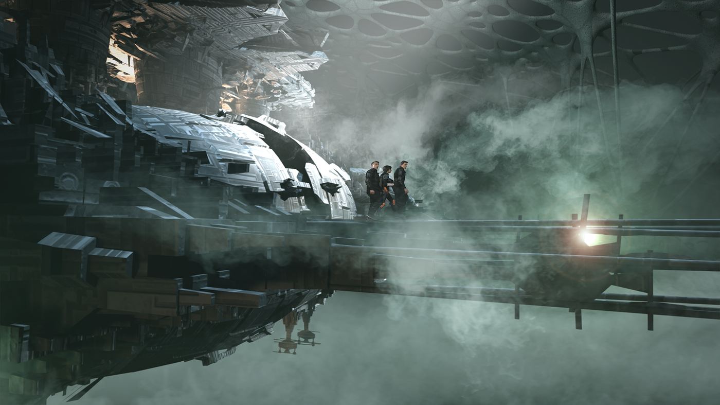 Ghost Planet — production still 17